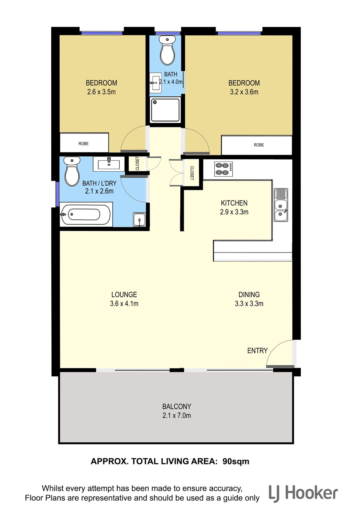 Floorplan of Homely unit listing, 6/2 Halcomb Street, Zillmere QLD 4034