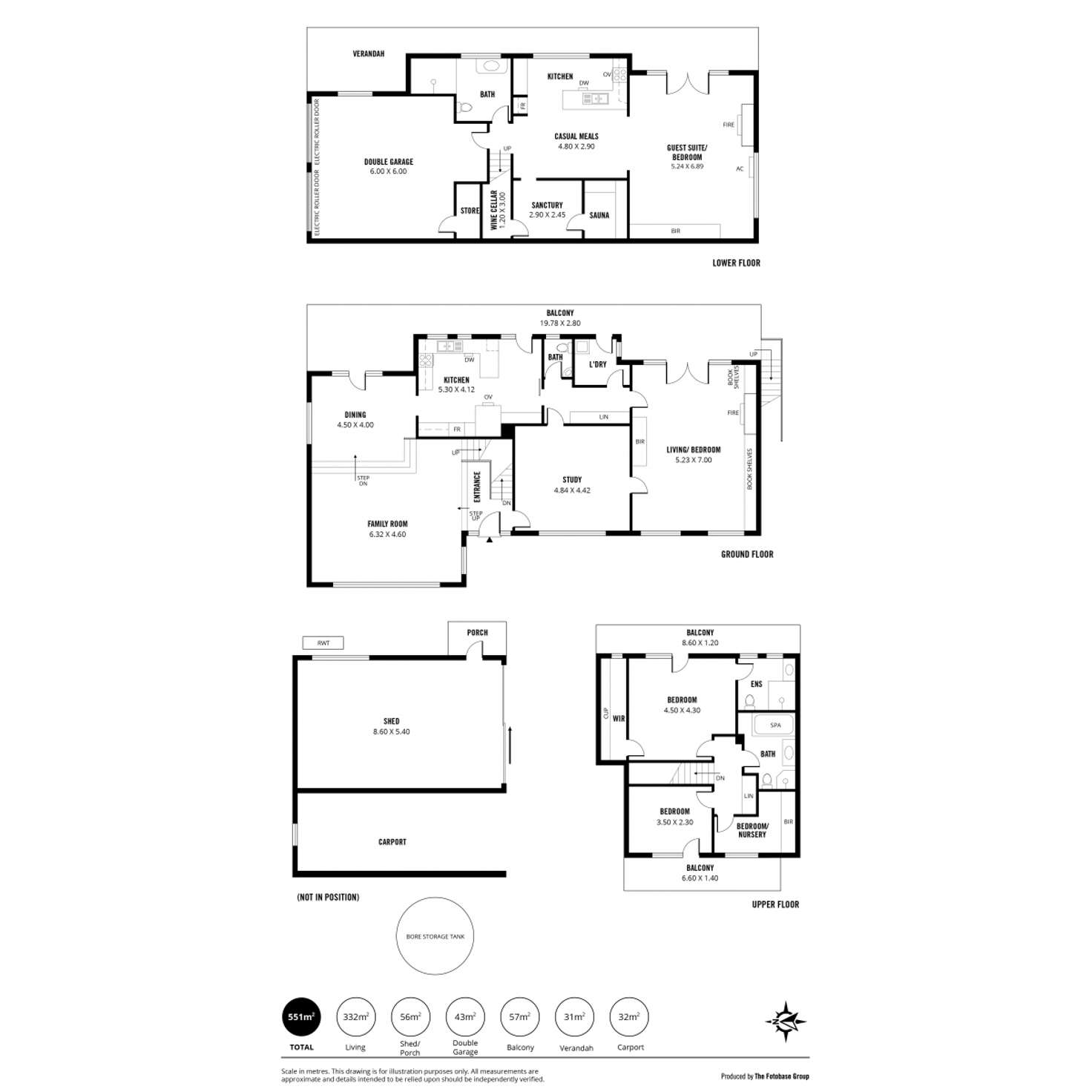Floorplan of Homely house listing, 45 Wissell Street, Bridgewater SA 5155