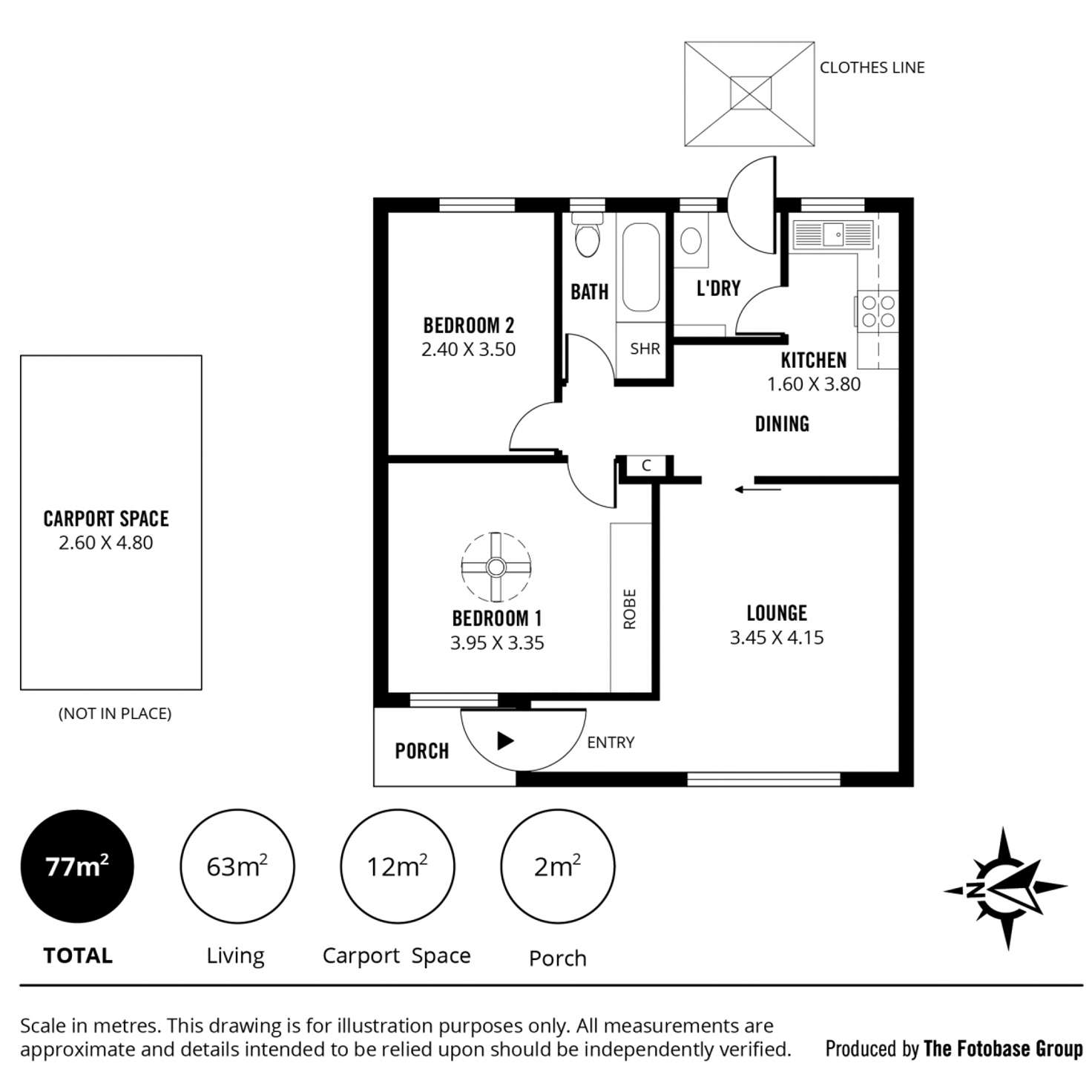 Floorplan of Homely unit listing, 4/36 Church Street, Magill SA 5072