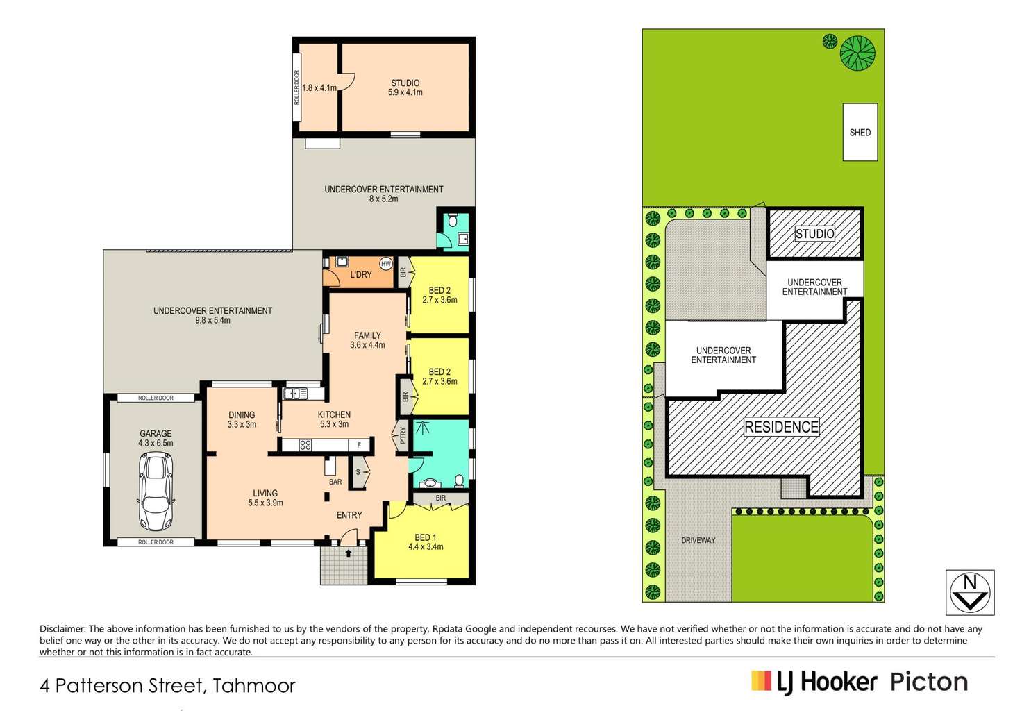 Floorplan of Homely house listing, 4 Patterson Street, Tahmoor NSW 2573