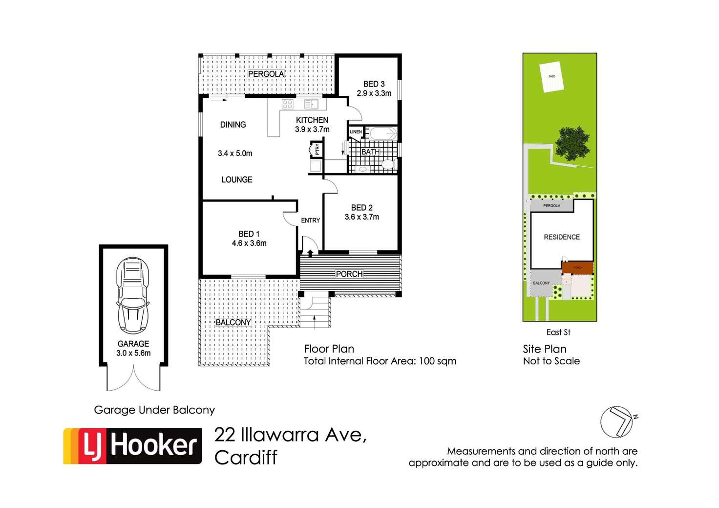 Floorplan of Homely house listing, 22 Illawarra Avenue, Cardiff NSW 2285
