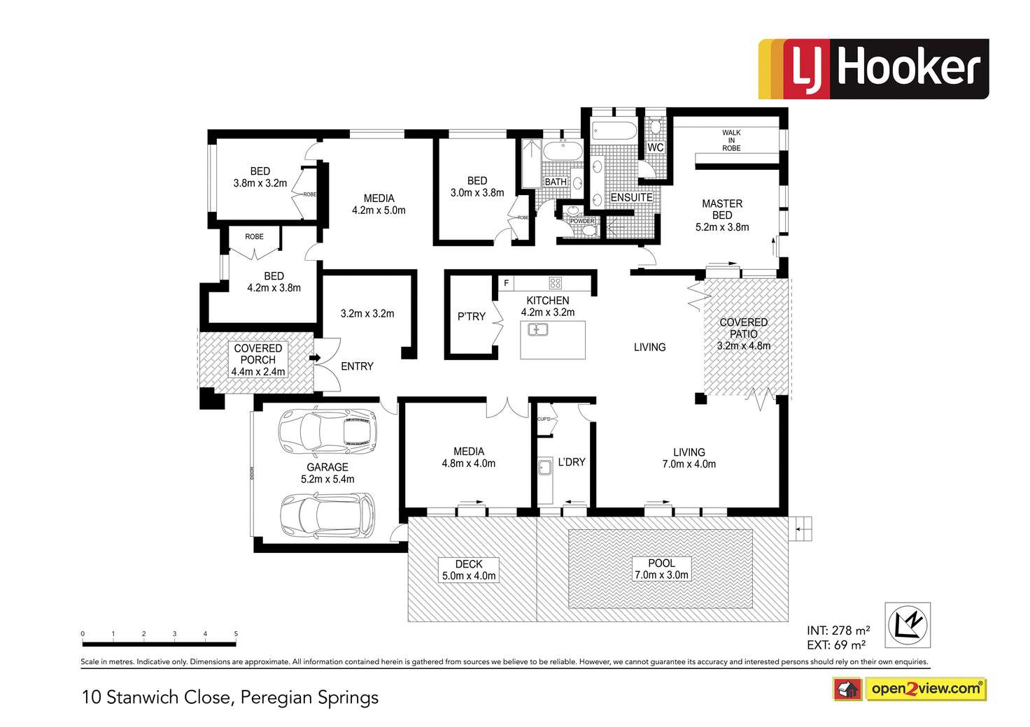 Floorplan of Homely house listing, 10 Stanwich Close, Peregian Springs QLD 4573