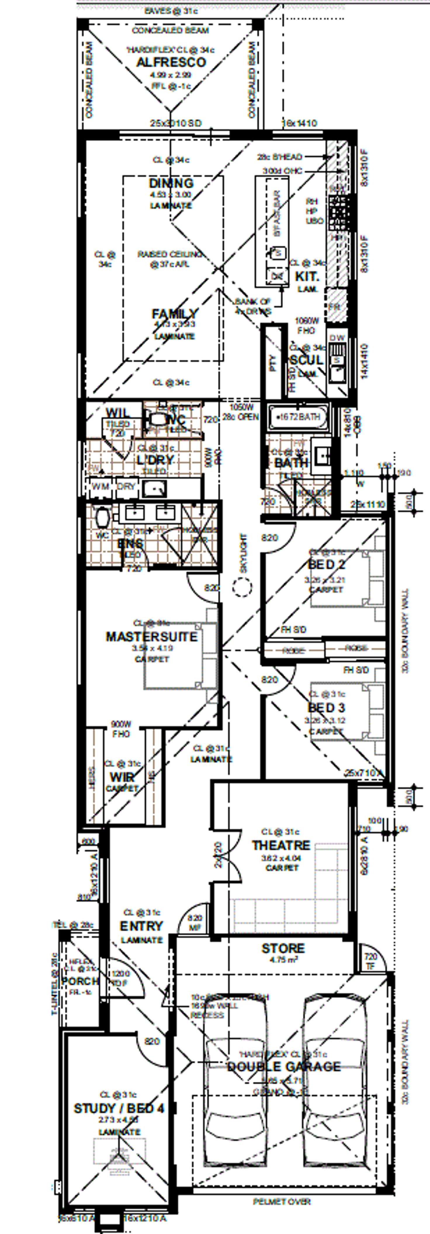 Floorplan of Homely house listing, 188 Anzac Terrace, Bassendean WA 6054