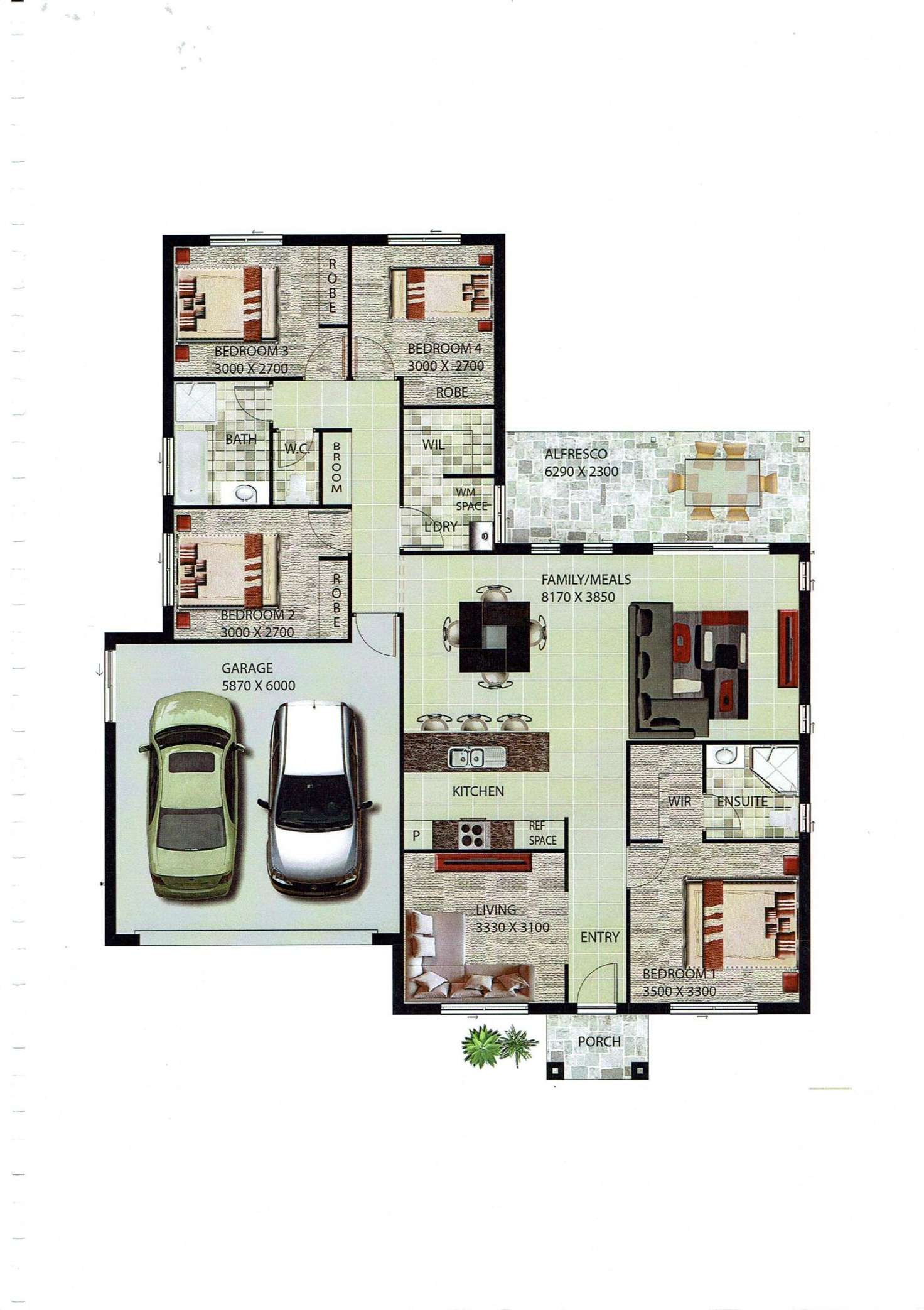Floorplan of Homely house listing, 20 Nickel Street, Pimpama QLD 4209