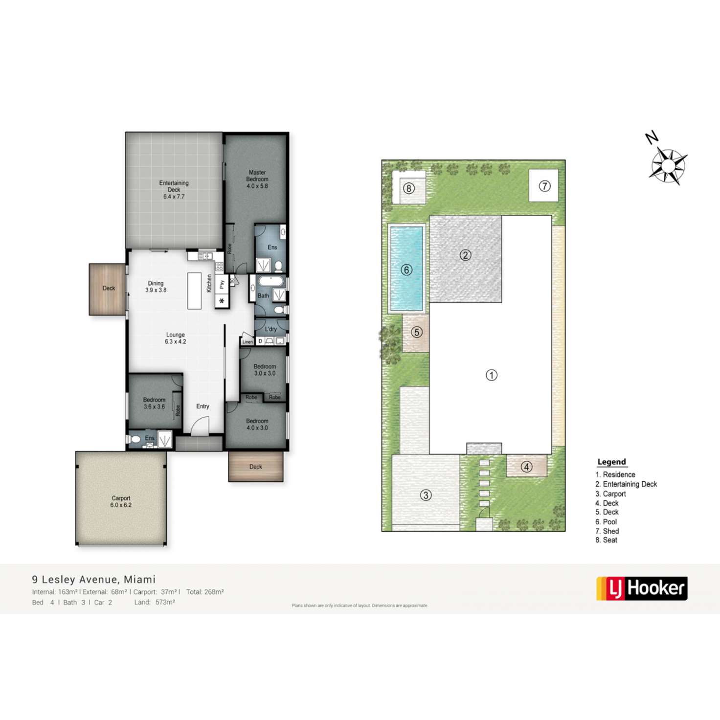 Floorplan of Homely house listing, 9 Lesley Avenue, Miami QLD 4220