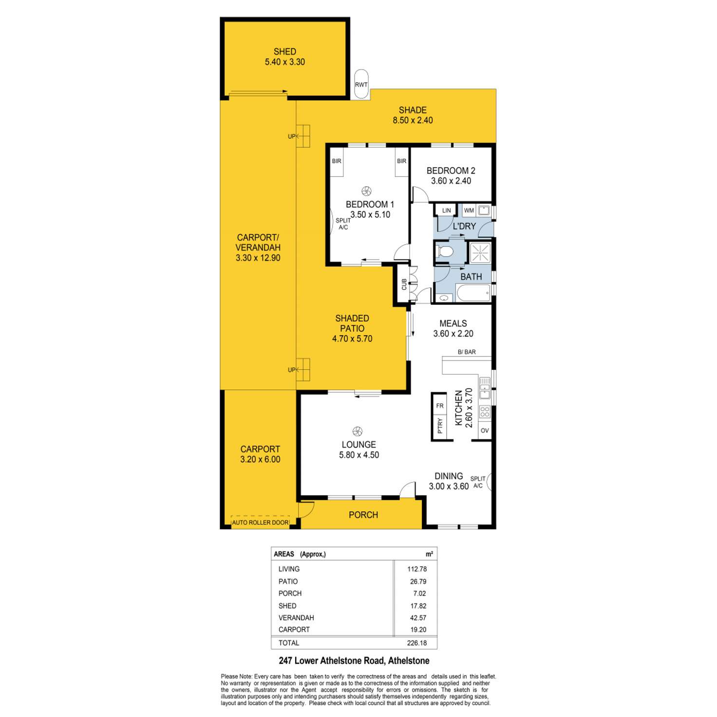 Floorplan of Homely house listing, 247 Lower Athelstone Road, Athelstone SA 5076