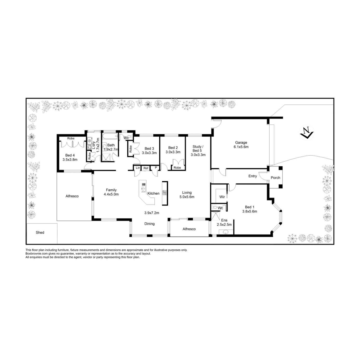 Floorplan of Homely house listing, 40 Monte Carlo Drive, Point Cook VIC 3030