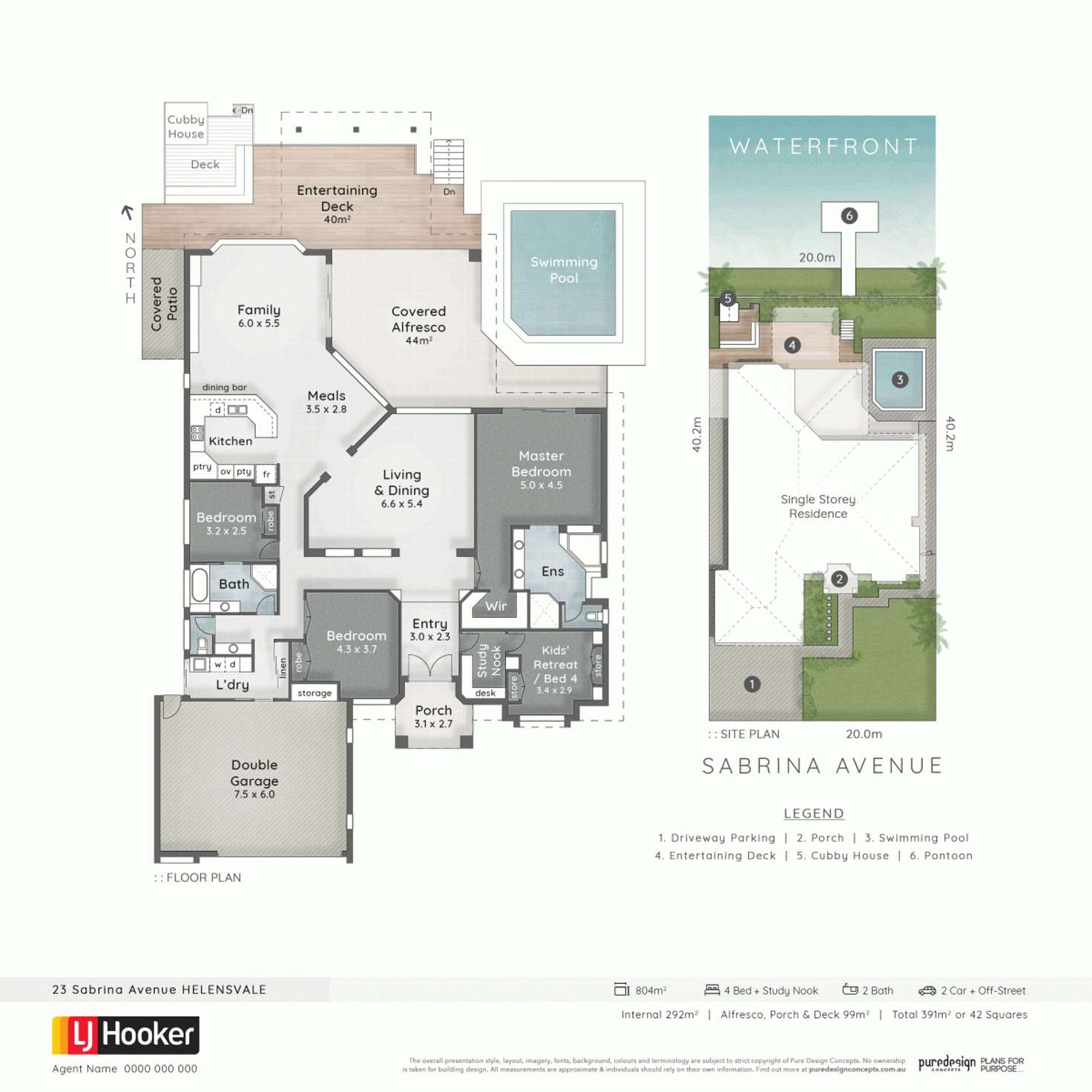Floorplan of Homely house listing, 23 Sabrina Avenue, Helensvale QLD 4212