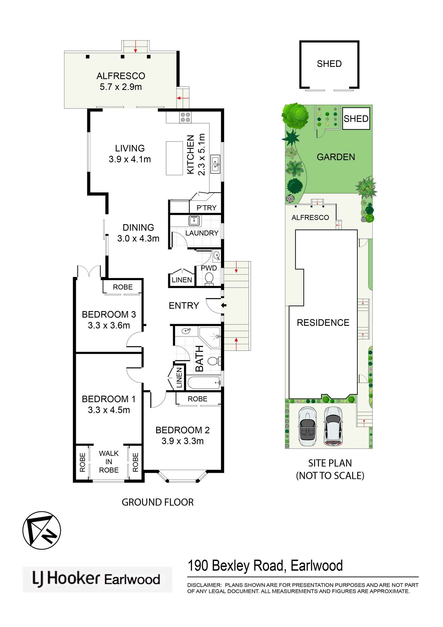 Floorplan of Homely house listing, 190 Bexley Road, Earlwood NSW 2206