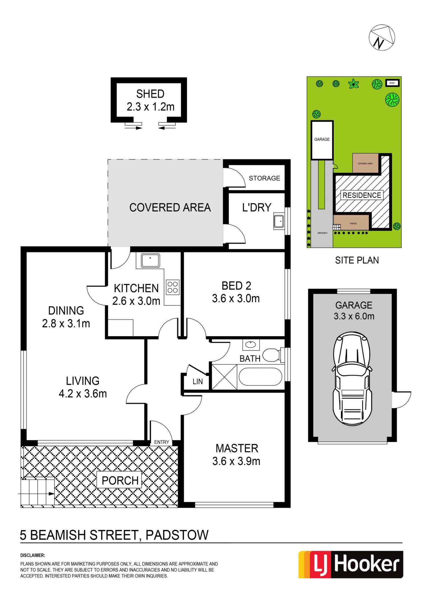 Floorplan of Homely house listing, 5 Beamish Street, Padstow NSW 2211