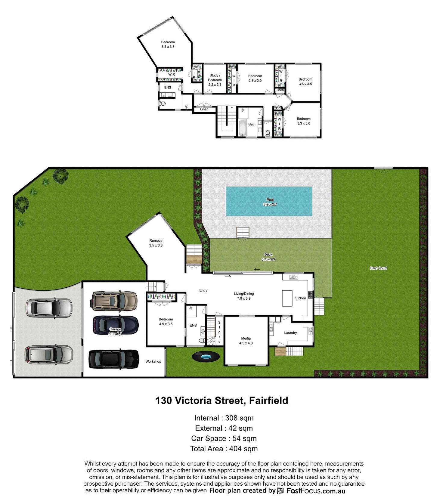 Floorplan of Homely house listing, 130 Victoria Street, Fairfield QLD 4103