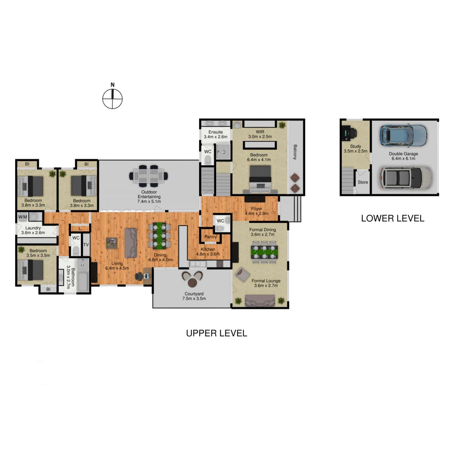 Floorplan of Homely house listing, 5 Newman Street, Yarralumla ACT 2600