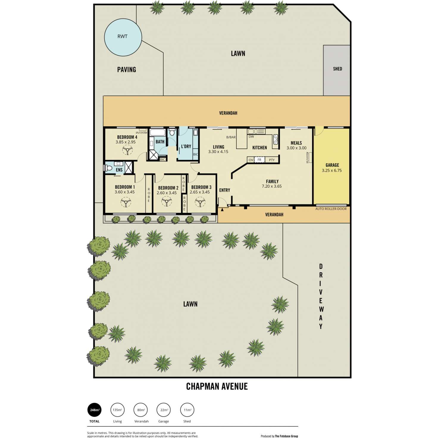 Floorplan of Homely house listing, 6 Chapman Avenue, Salisbury Heights SA 5109