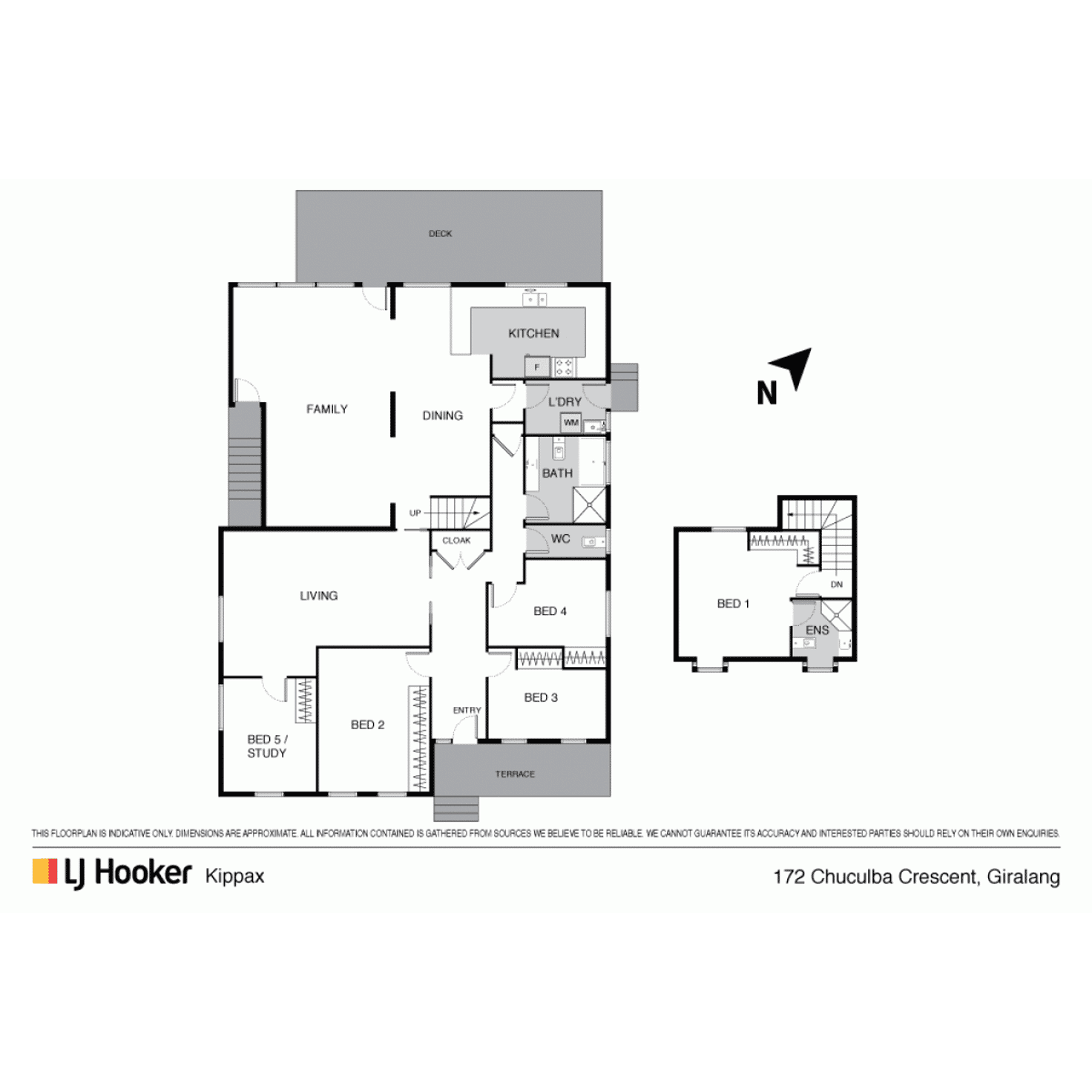 Floorplan of Homely house listing, 172 Chuculba Crescent, Giralang ACT 2617
