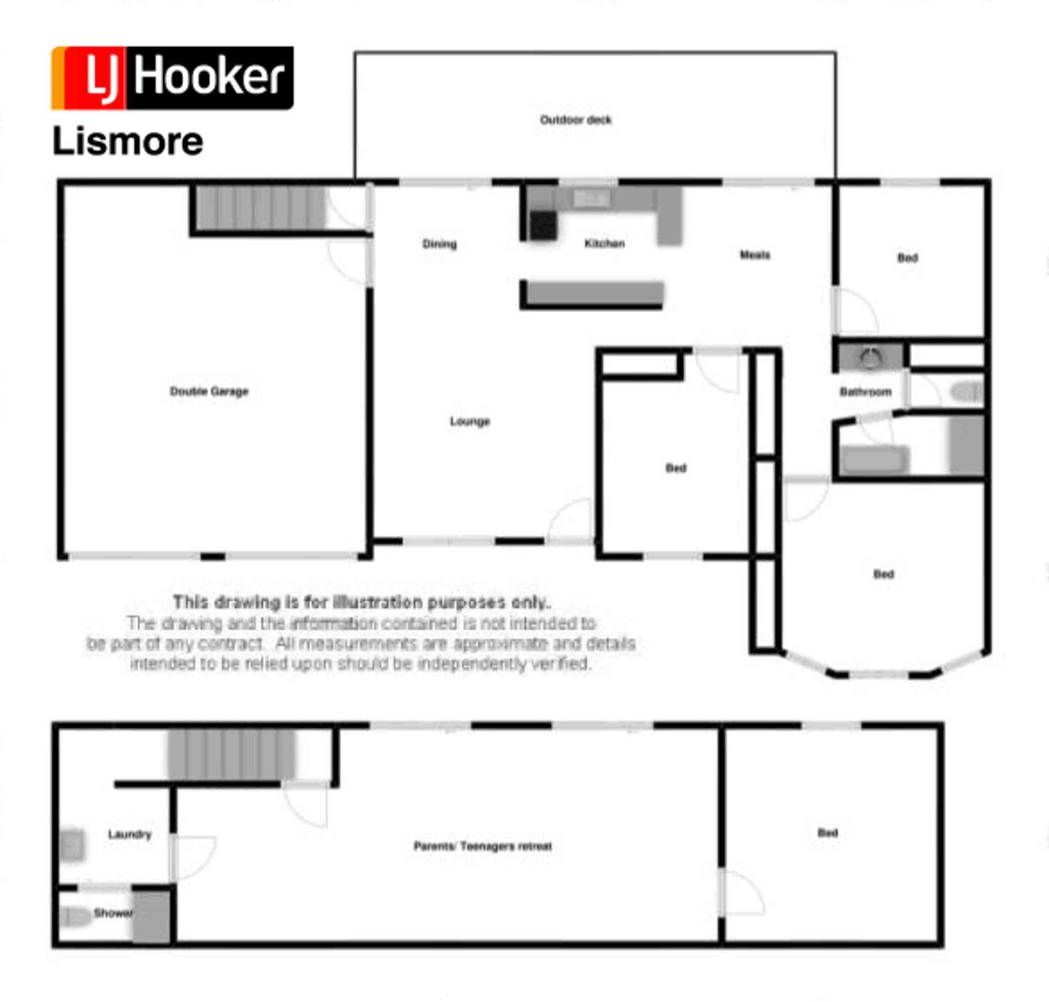 Floorplan of Homely house listing, 12 Daniel Drive, Goonellabah NSW 2480