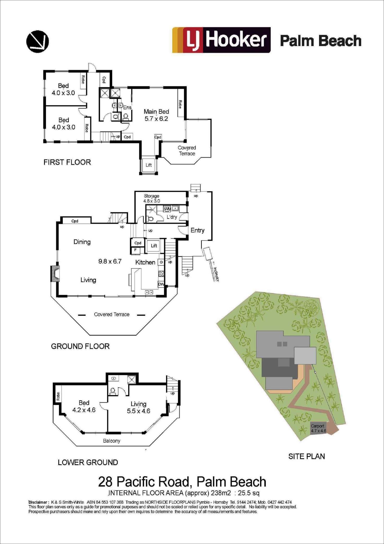 Floorplan of Homely house listing, 28 Pacific Road, Palm Beach NSW 2108