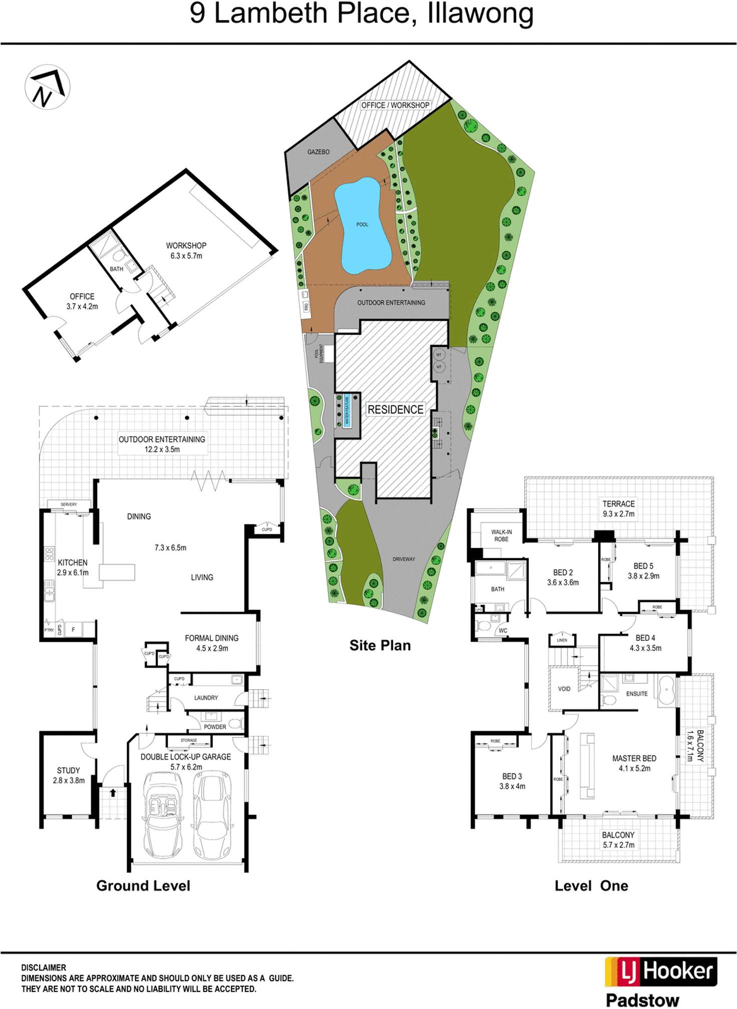 Floorplan of Homely house listing, 9 Lambeth Place, Illawong NSW 2234