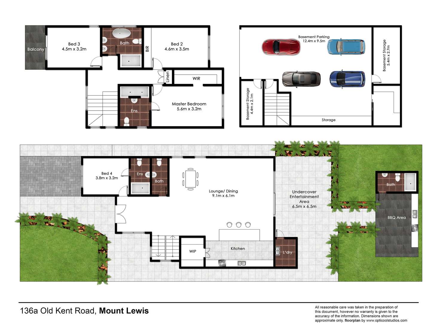 Floorplan of Homely house listing, 136a Old Kent Rd, Greenacre NSW 2190