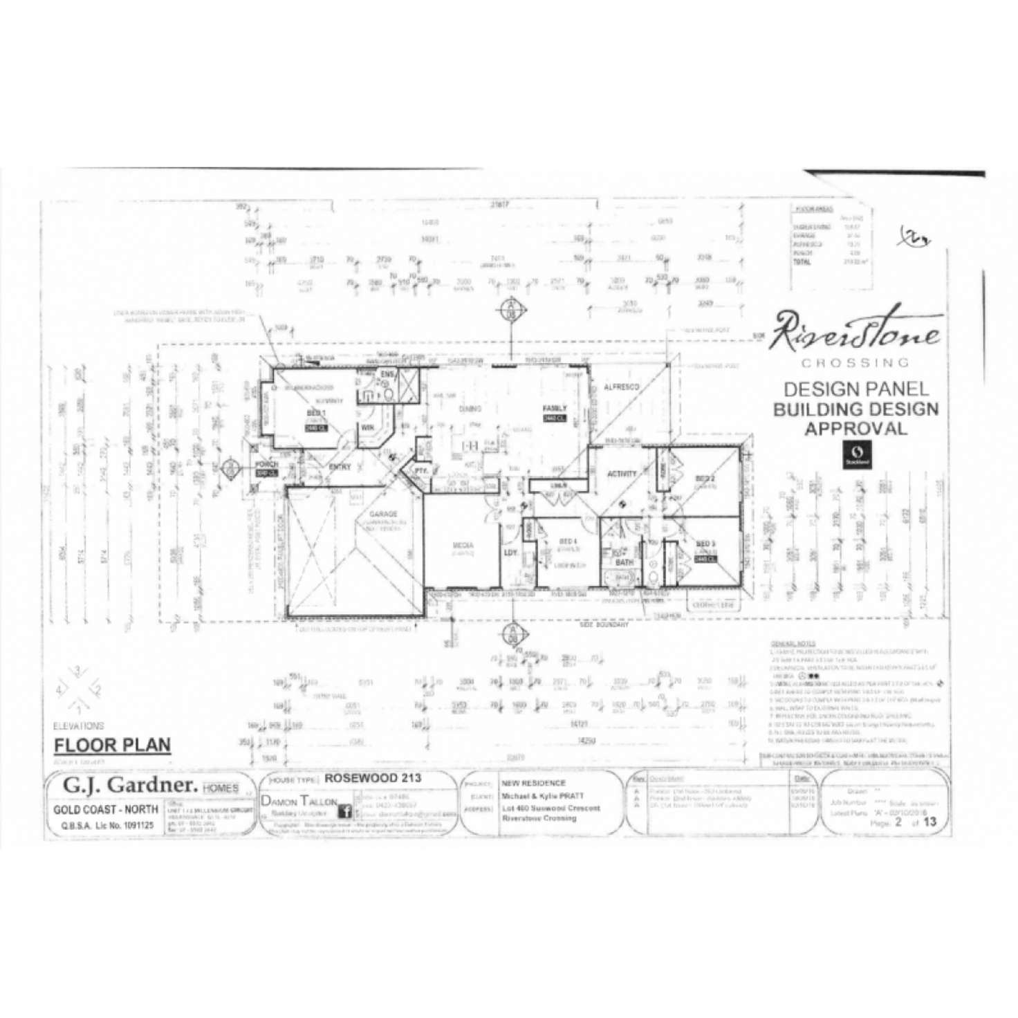 Floorplan of Homely house listing, 22 Sunwood Crescent, Maudsland QLD 4210