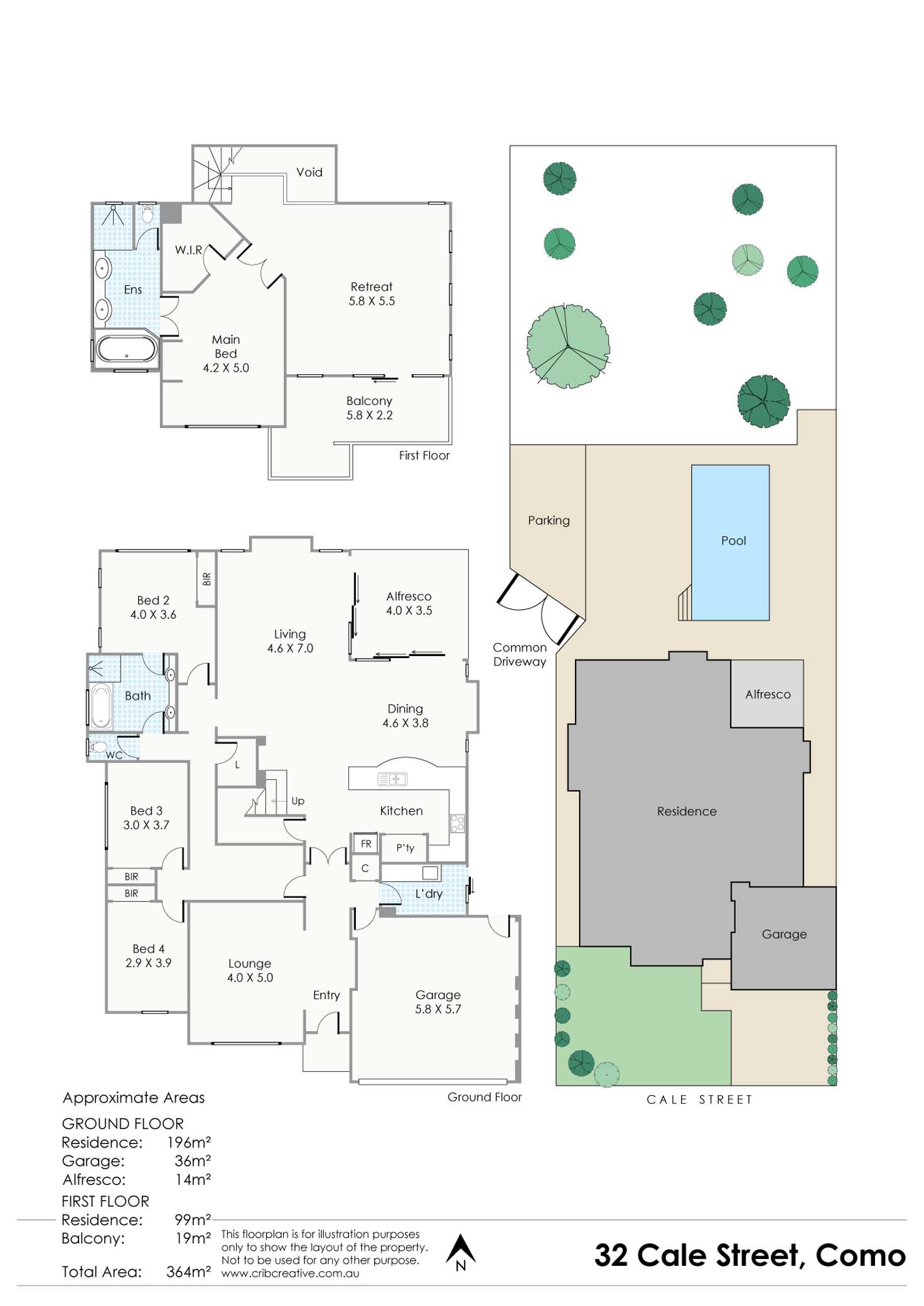 Floorplan of Homely house listing, 32 Cale Street, Como WA 6152