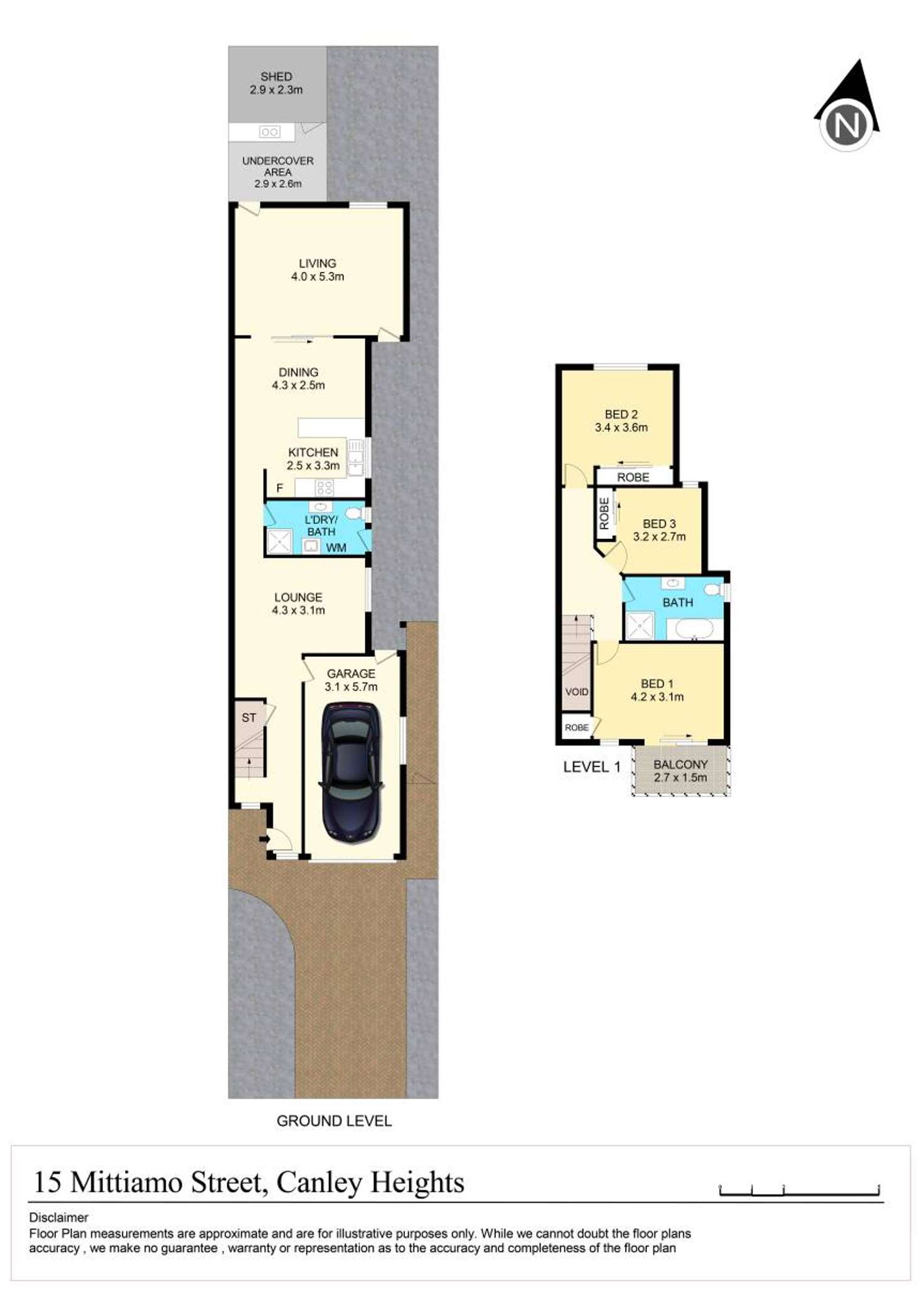 Floorplan of Homely house listing, 15 Mittiamo Street, Canley Heights NSW 2166