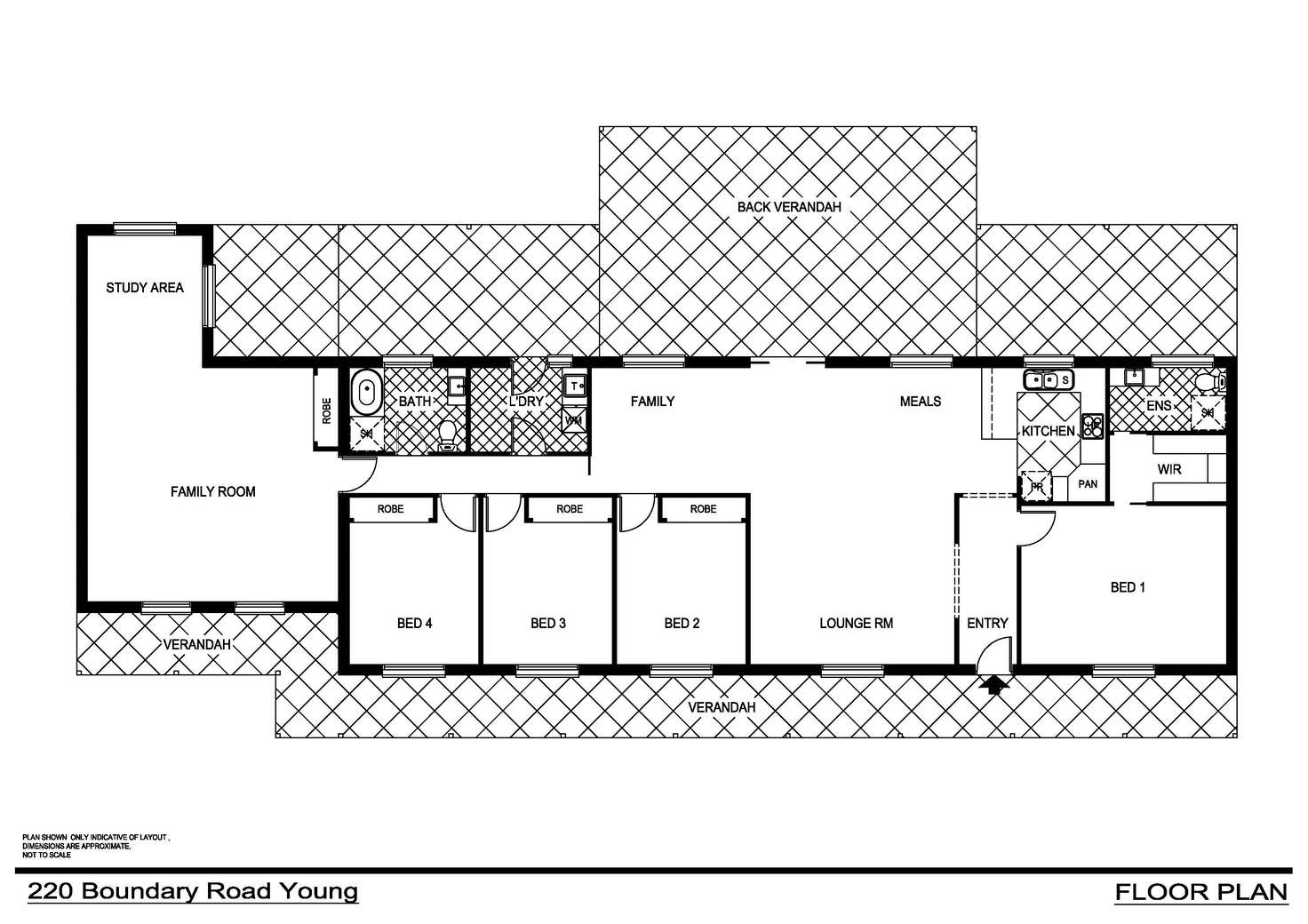 Floorplan of Homely ruralOther listing, 220 Boundary Road, Young NSW 2594