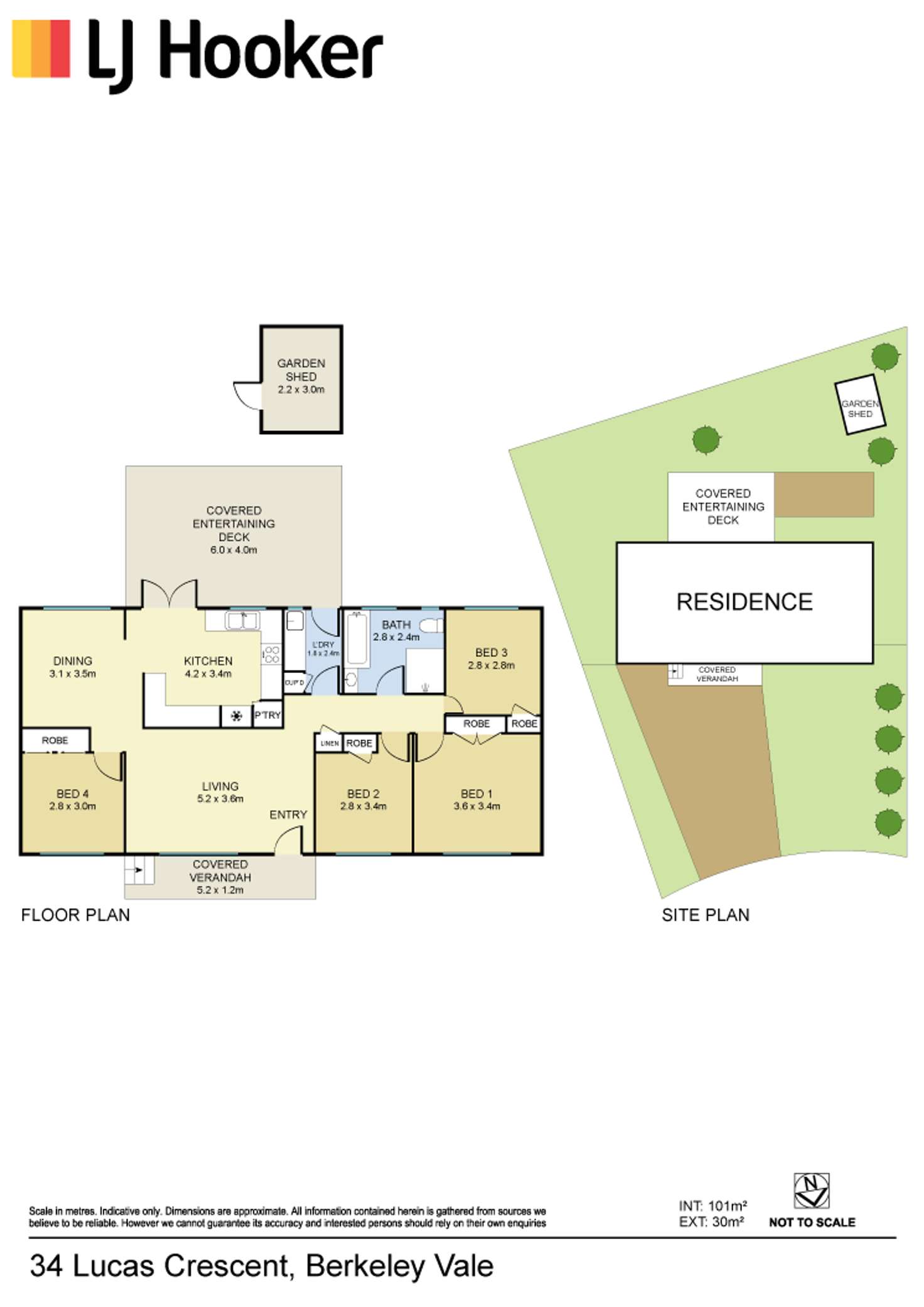 Floorplan of Homely house listing, 34 Lucas Crescent, Berkeley Vale NSW 2261