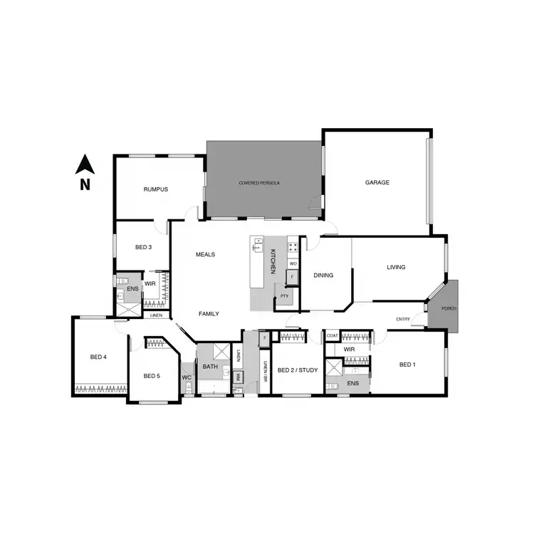 Floorplan of Homely house listing, 13 Henry Sutton Circuit, Dunlop ACT 2615
