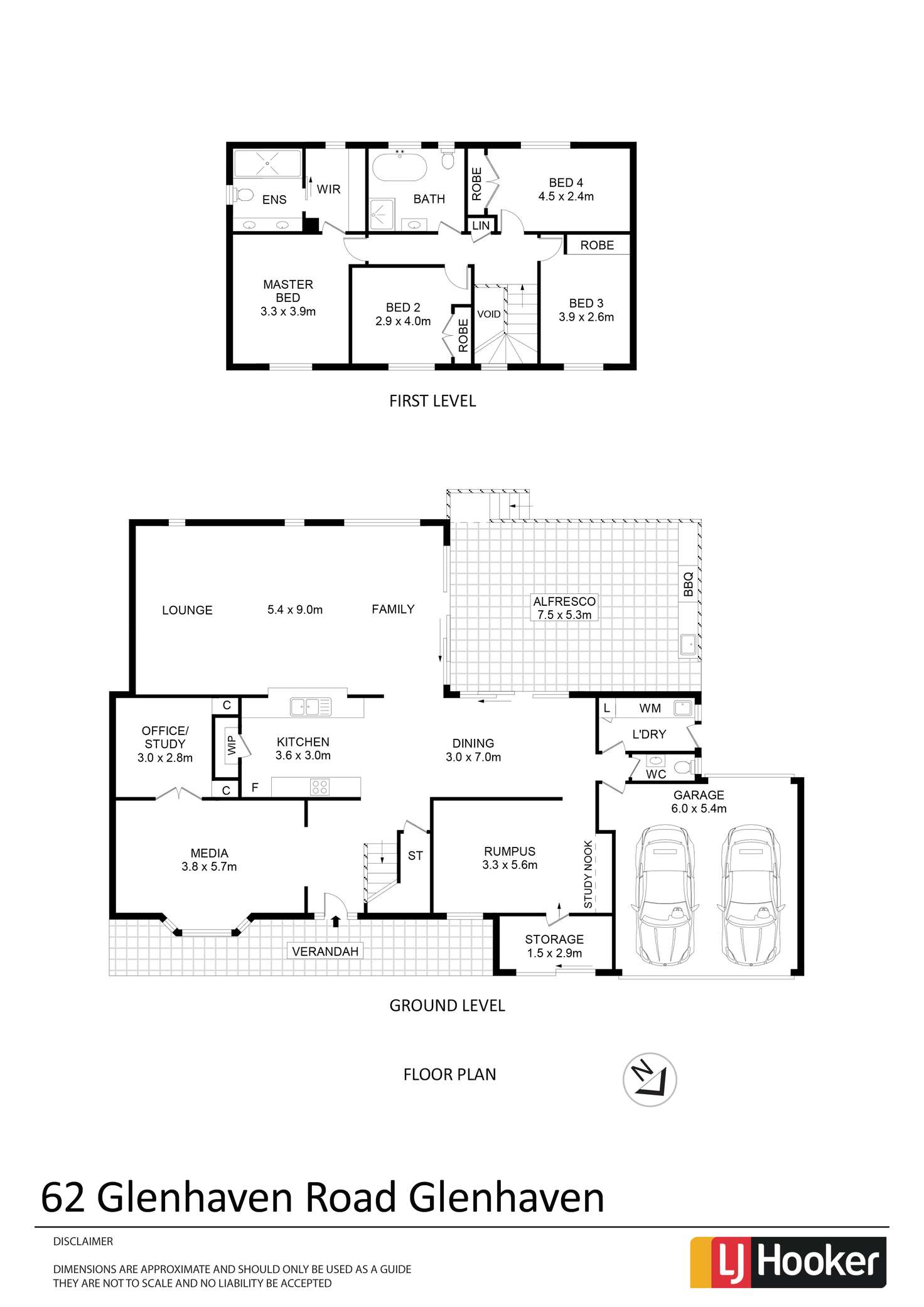 Floorplan of Homely house listing, 62 Glenhaven Road, Glenhaven NSW 2156