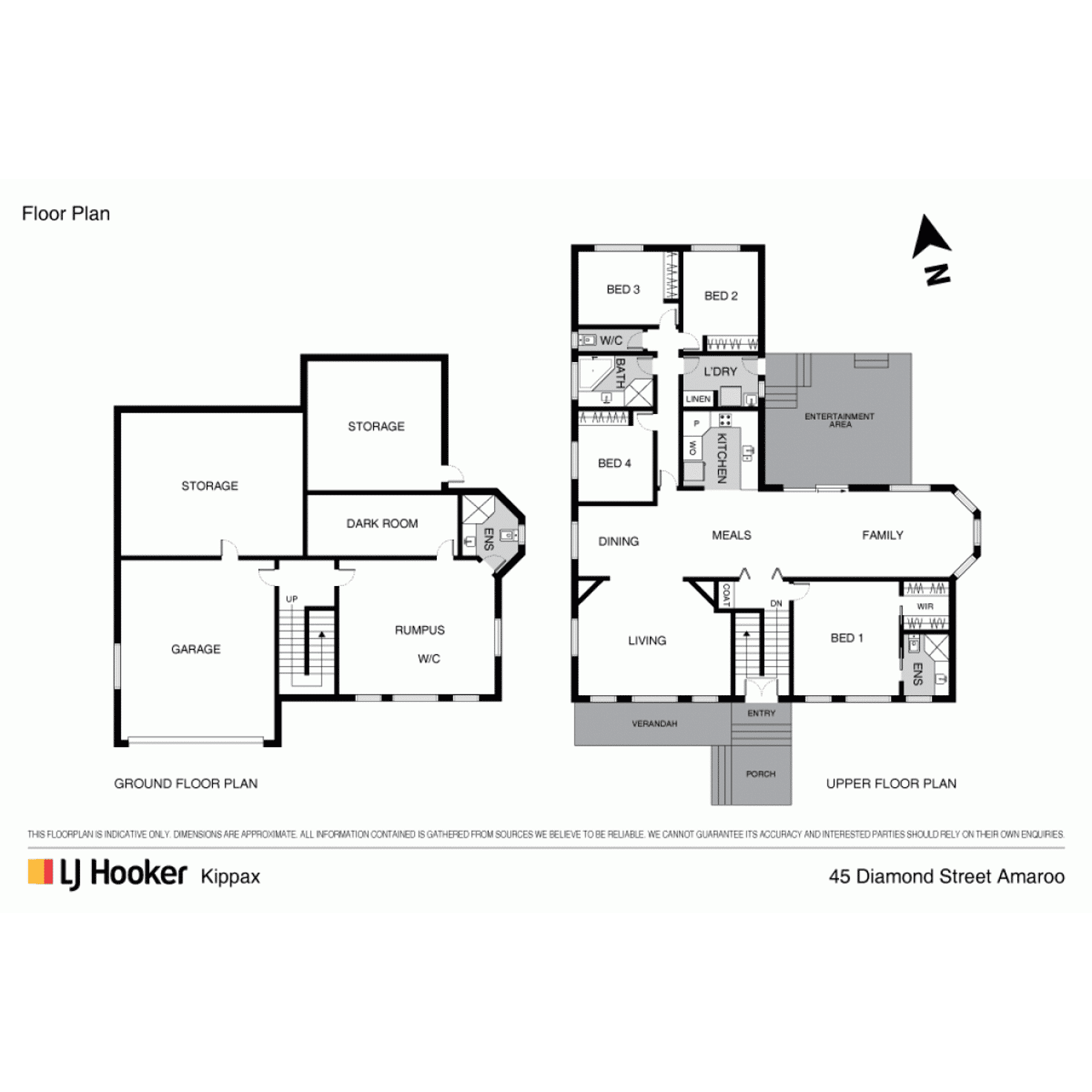 Floorplan of Homely house listing, 45 Diamond Street, Amaroo ACT 2914