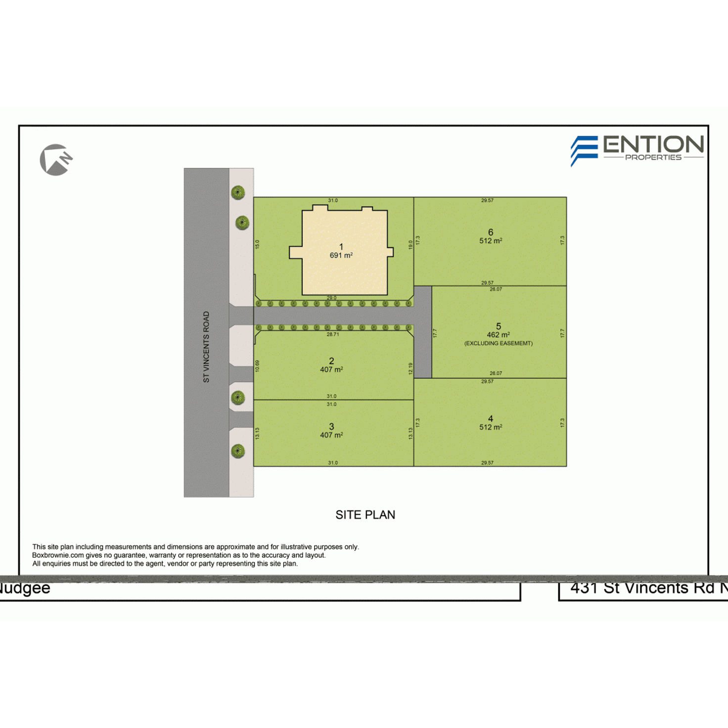 Floorplan of Homely residentialLand listing, Lot 5/431 St Vincents Road, Nudgee QLD 4014