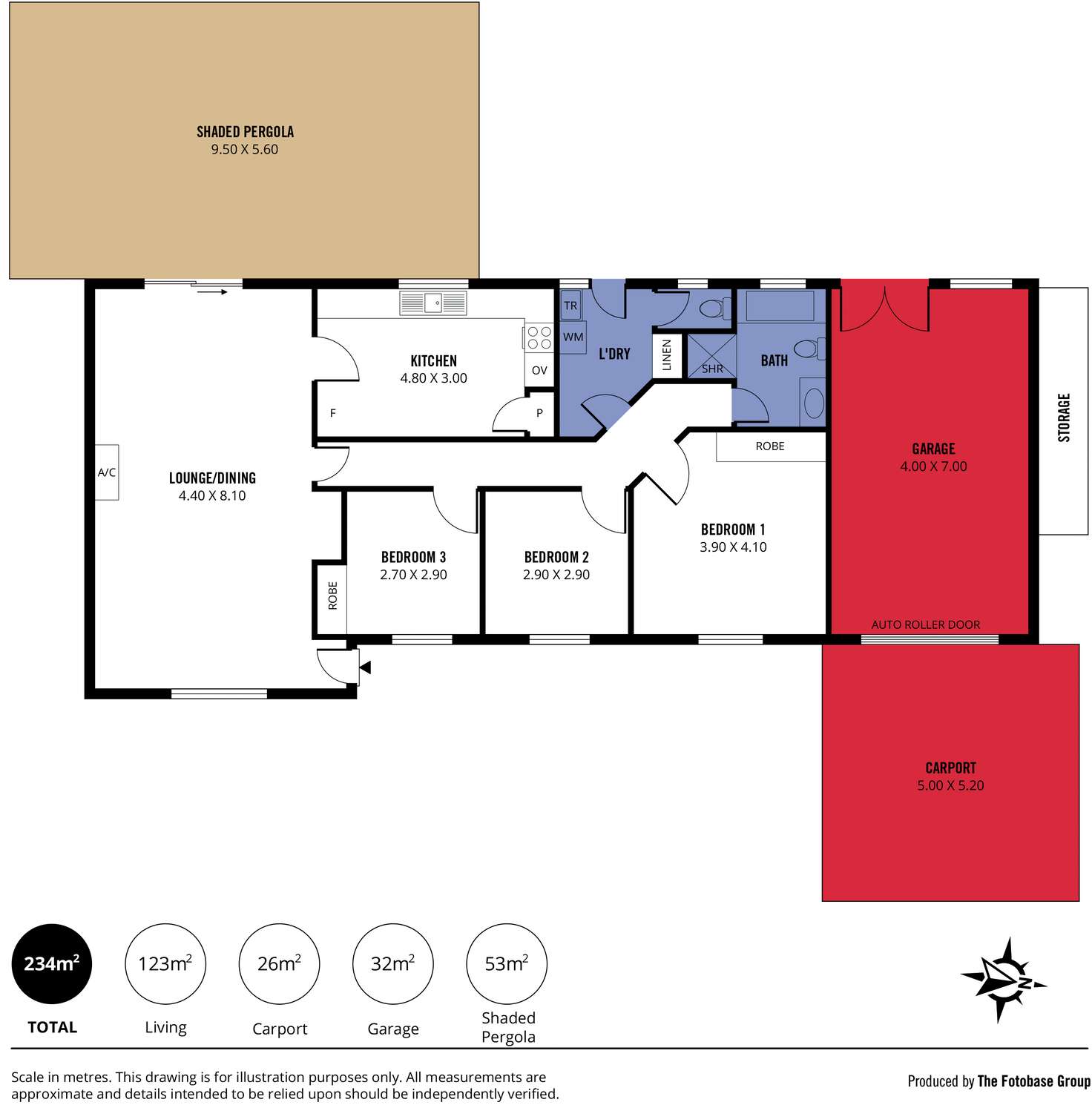 Floorplan of Homely house listing, 9 Barry Street, Christies Beach SA 5165