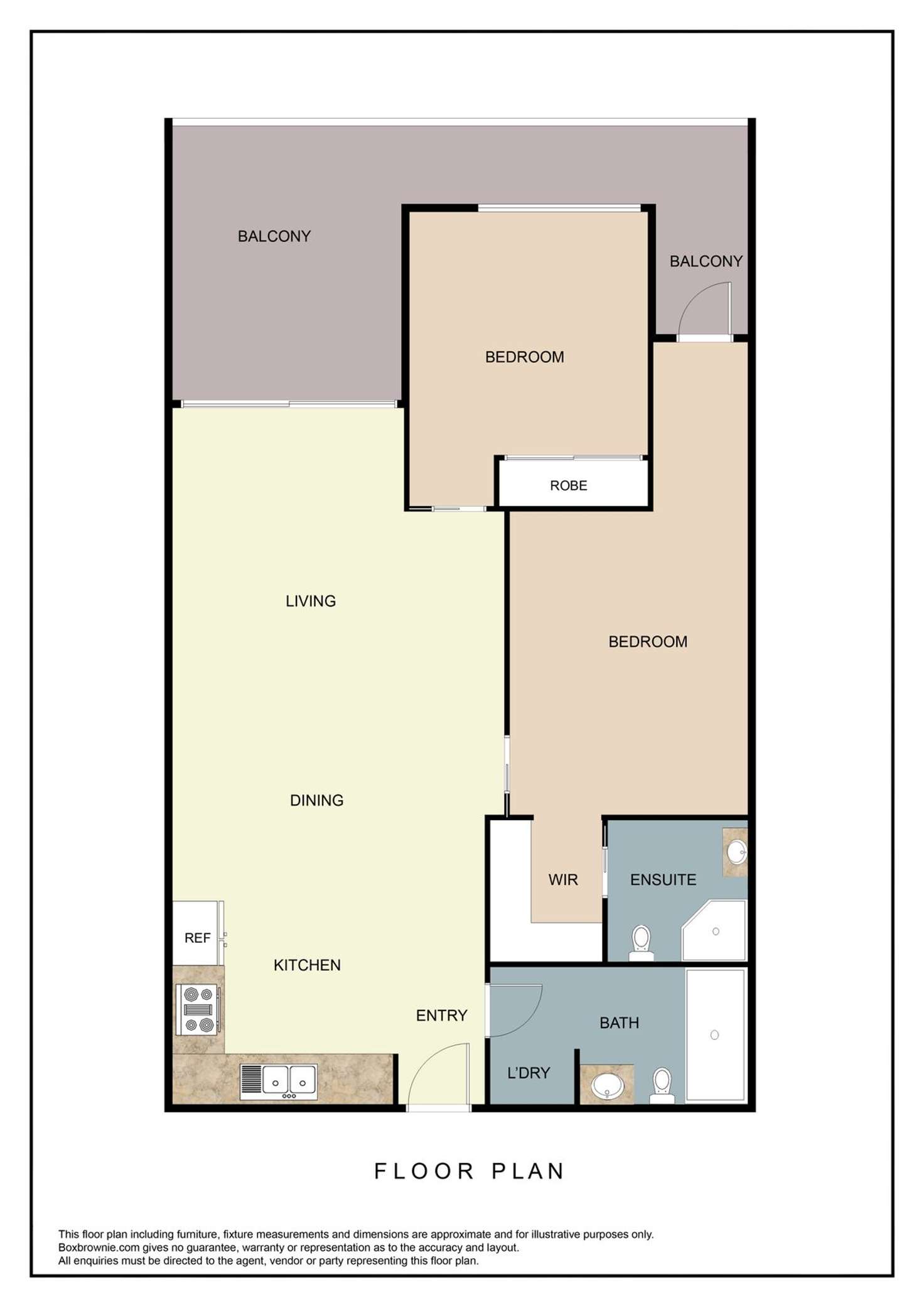 Floorplan of Homely apartment listing, G14/388 Murray Road, Preston VIC 3072