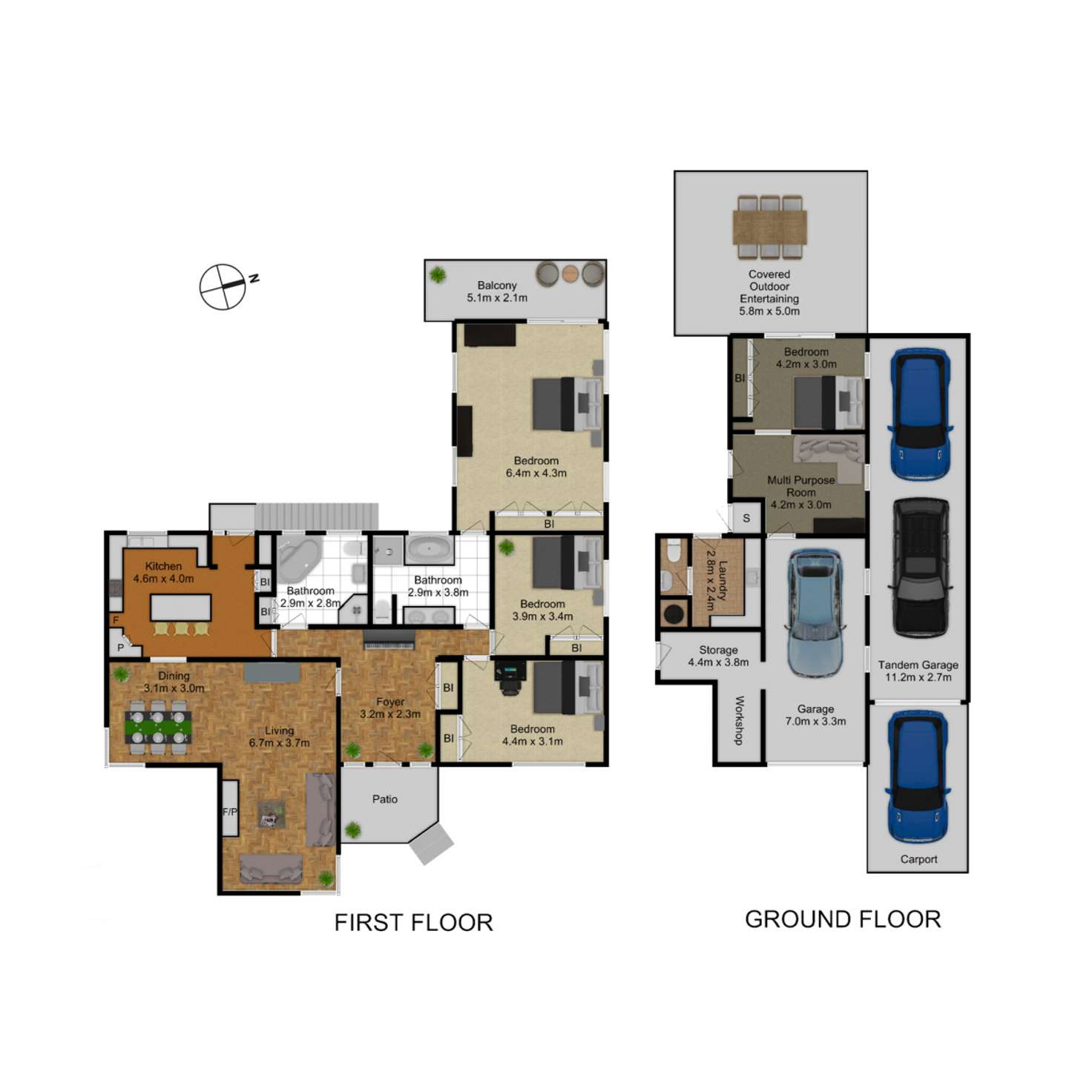 Floorplan of Homely house listing, 10 Astrolabe Street, Red Hill ACT 2603