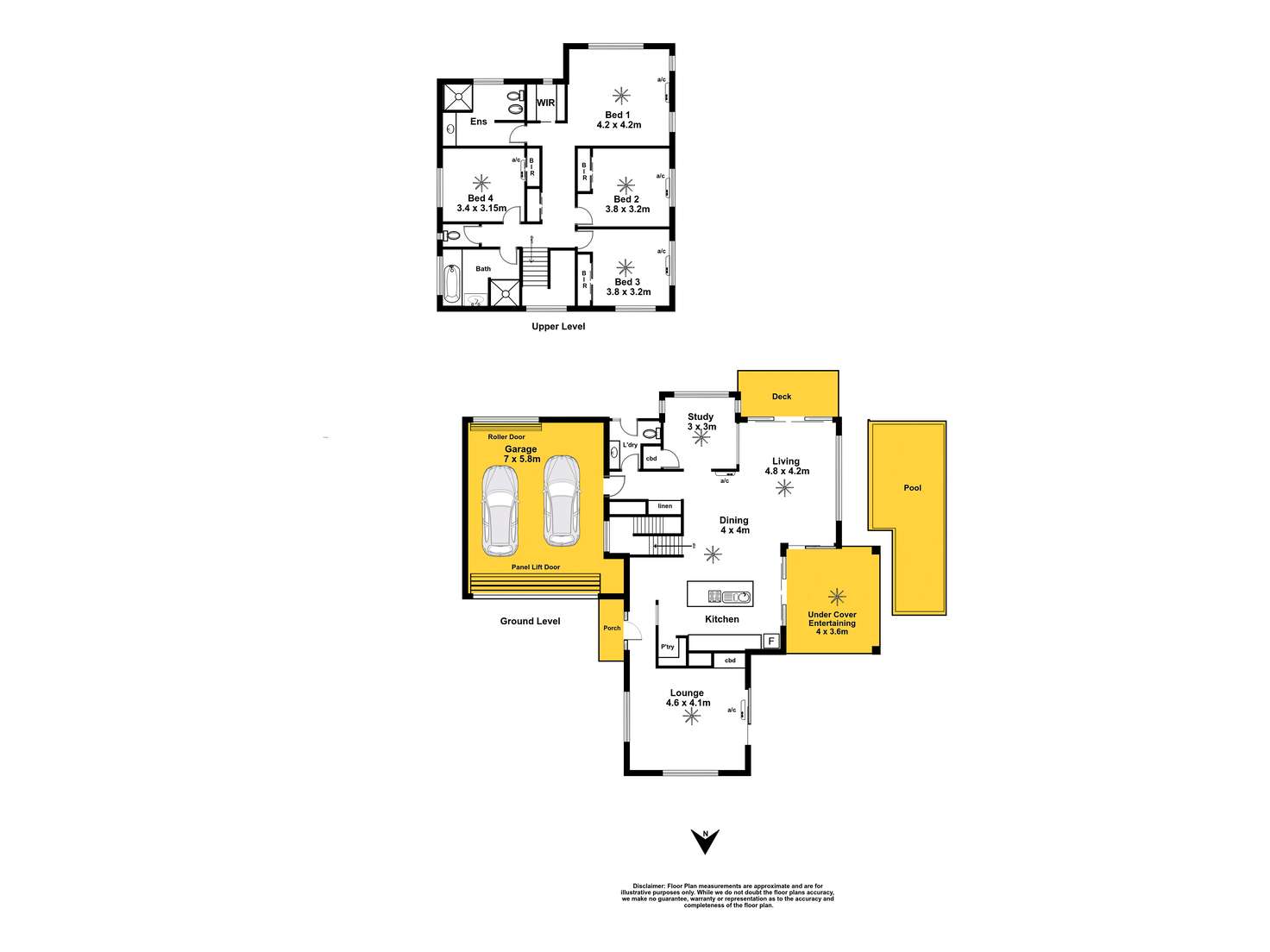 Floorplan of Homely house listing, 53a Moore Street, Trinity Beach QLD 4879