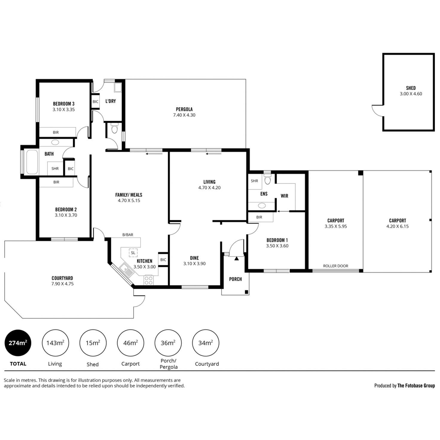 Floorplan of Homely house listing, 59 Canterbury Drive, Salisbury Heights SA 5109