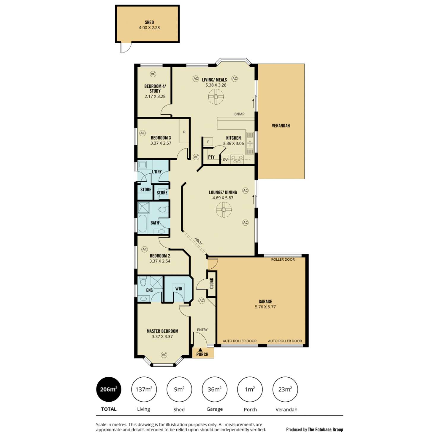 Floorplan of Homely house listing, 32 Cobbler Circuit, Salisbury Heights SA 5109