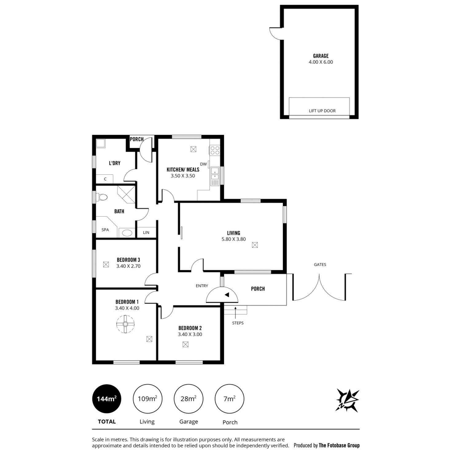 Floorplan of Homely house listing, 14 Vicki Avenue, Salisbury East SA 5109