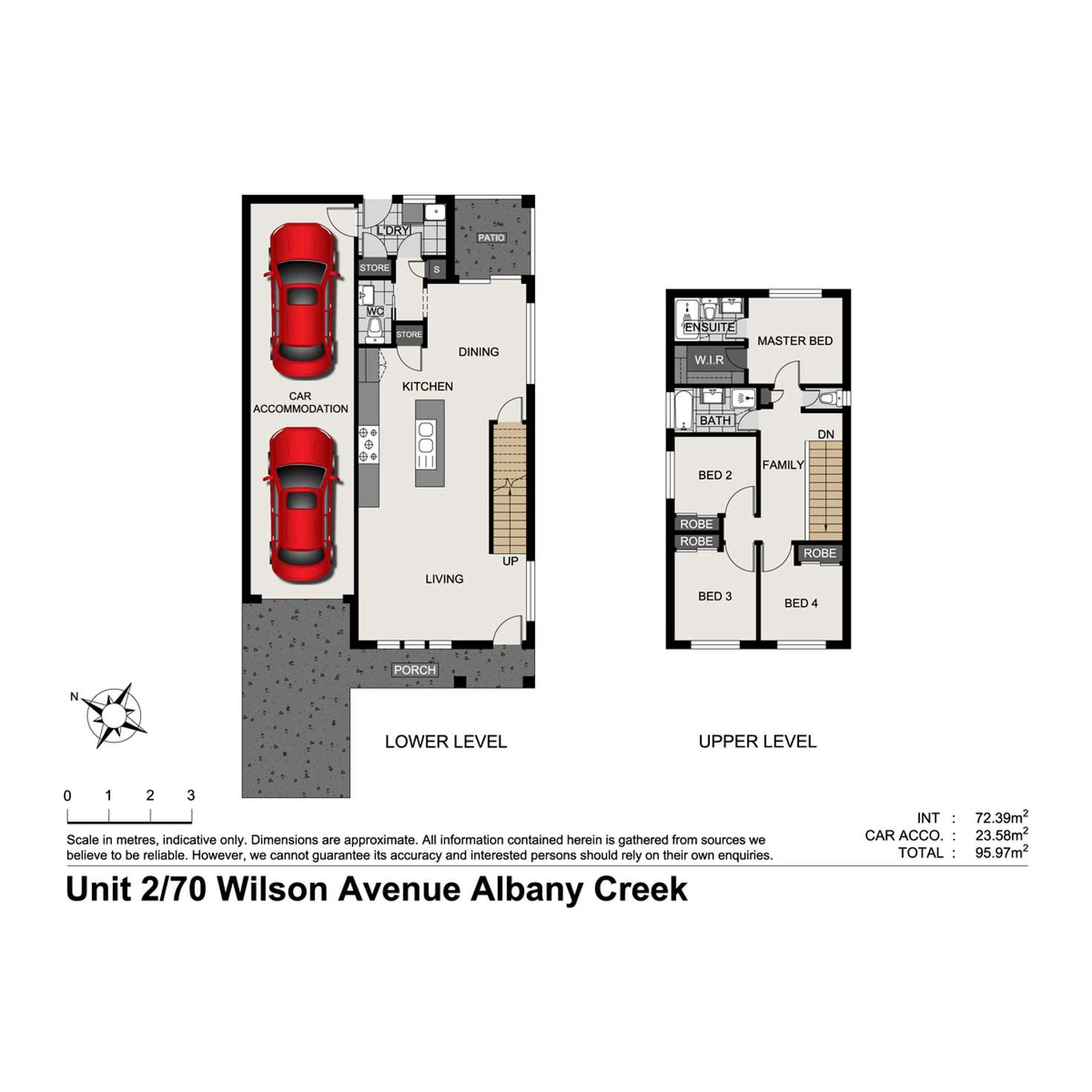 Floorplan of Homely house listing, 1/70 Wilson Avenue, Albany Creek QLD 4035