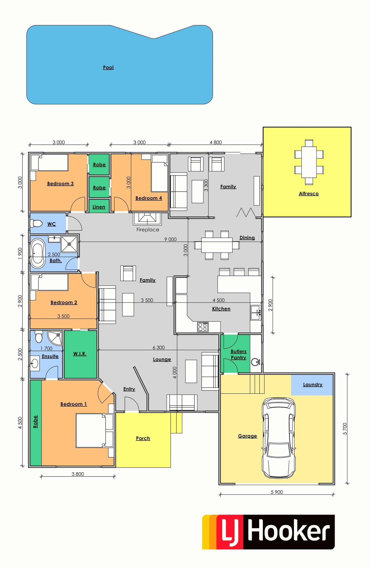 Floorplan of Homely house listing, 3 Uki Place, Taree NSW 2430