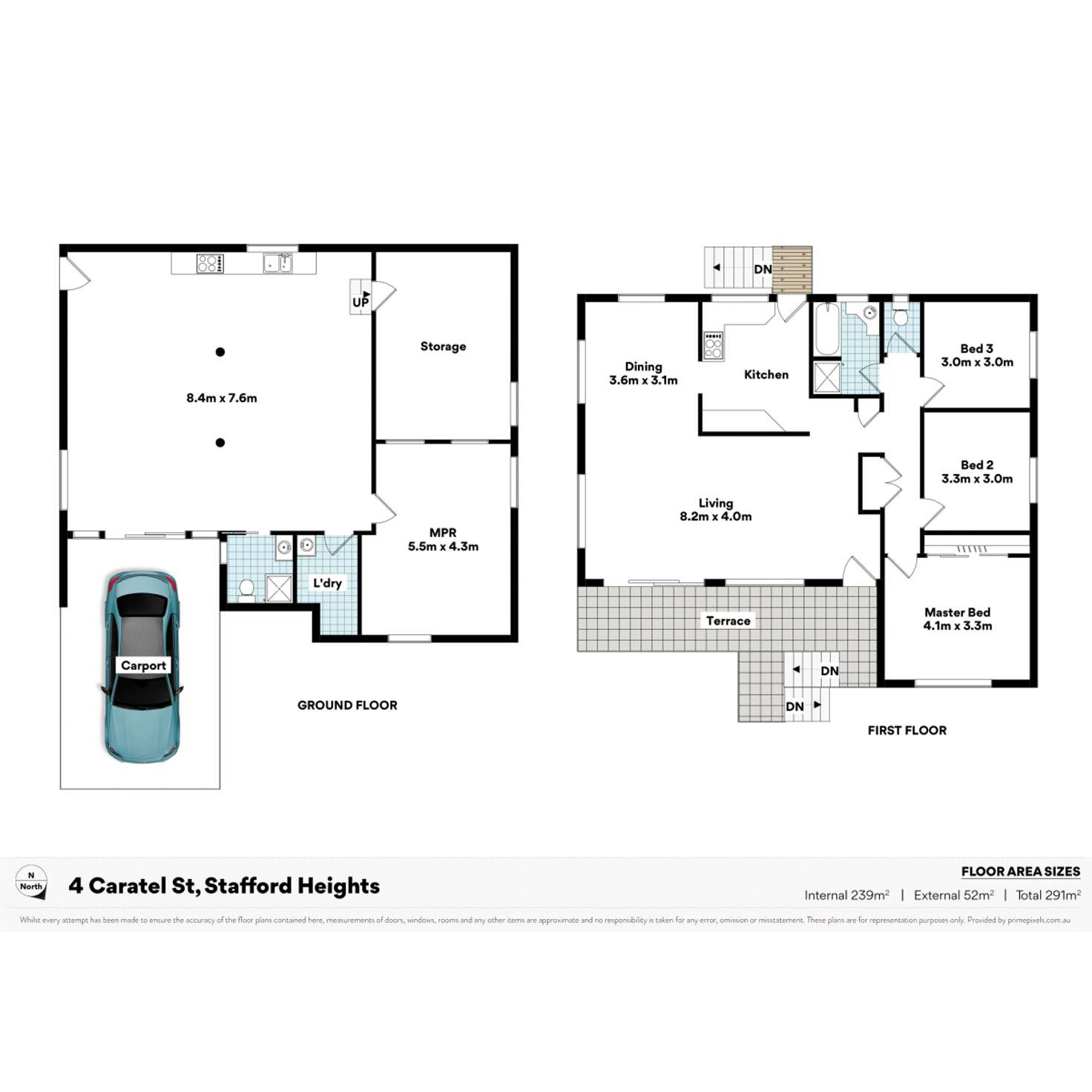 Floorplan of Homely house listing, 4 Caratel Street, Stafford Heights QLD 4053