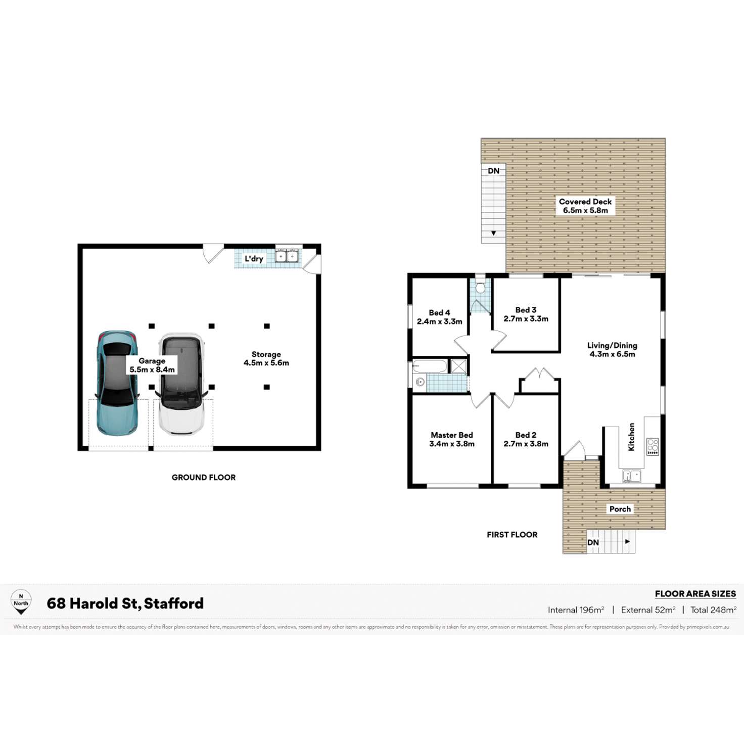 Floorplan of Homely house listing, 68 Harold Street, Stafford QLD 4053