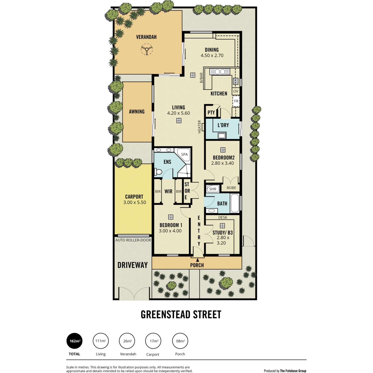 Floorplan of Homely house listing, 5 Greenstead Street, Mawson Lakes SA 5095