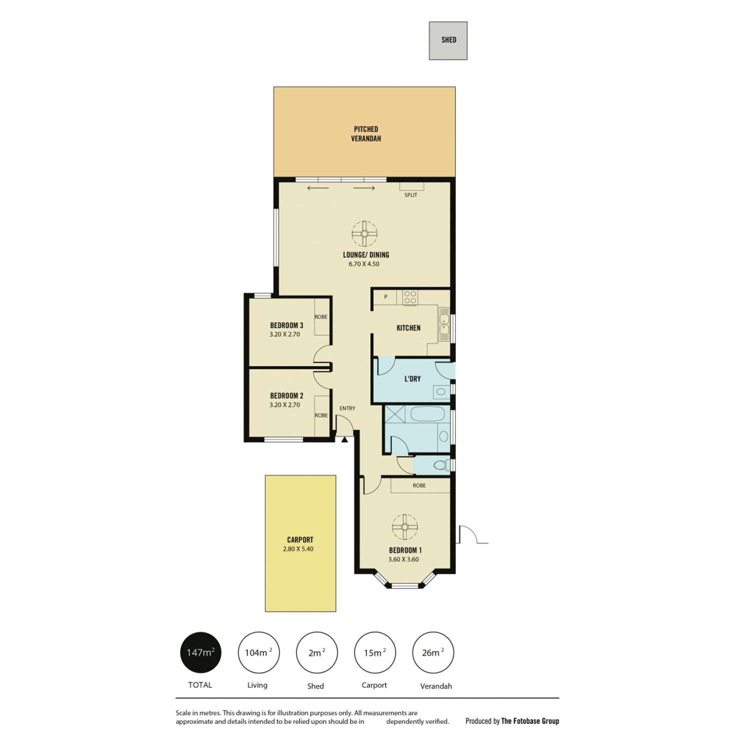 Floorplan of Homely villa listing, 13 Cunningham Court, Golden Grove SA 5125