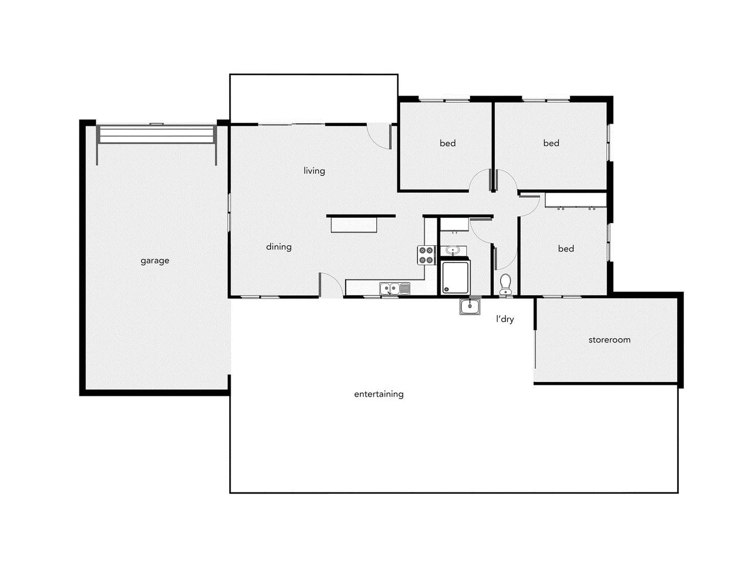 Floorplan of Homely house listing, 94 English Street, Manunda QLD 4870
