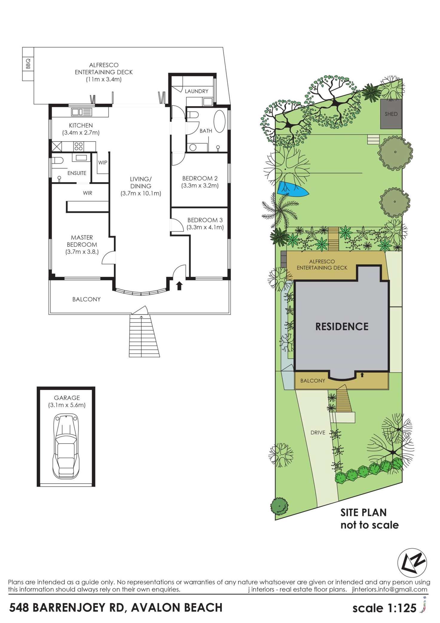 Floorplan of Homely house listing, 548 Barrenjoey Road, Avalon Beach NSW 2107