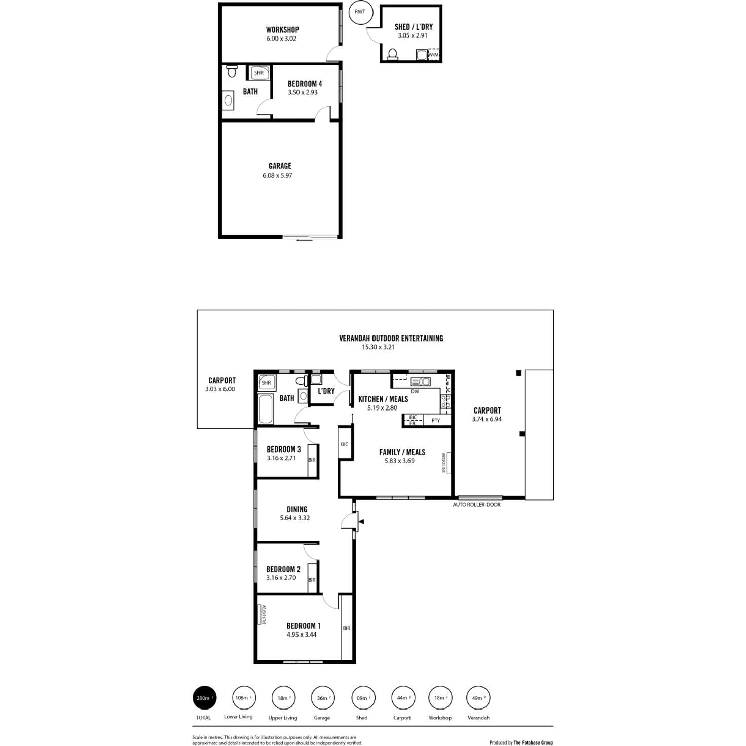 Floorplan of Homely house listing, 36 Alexander Avenue, Modbury North SA 5092
