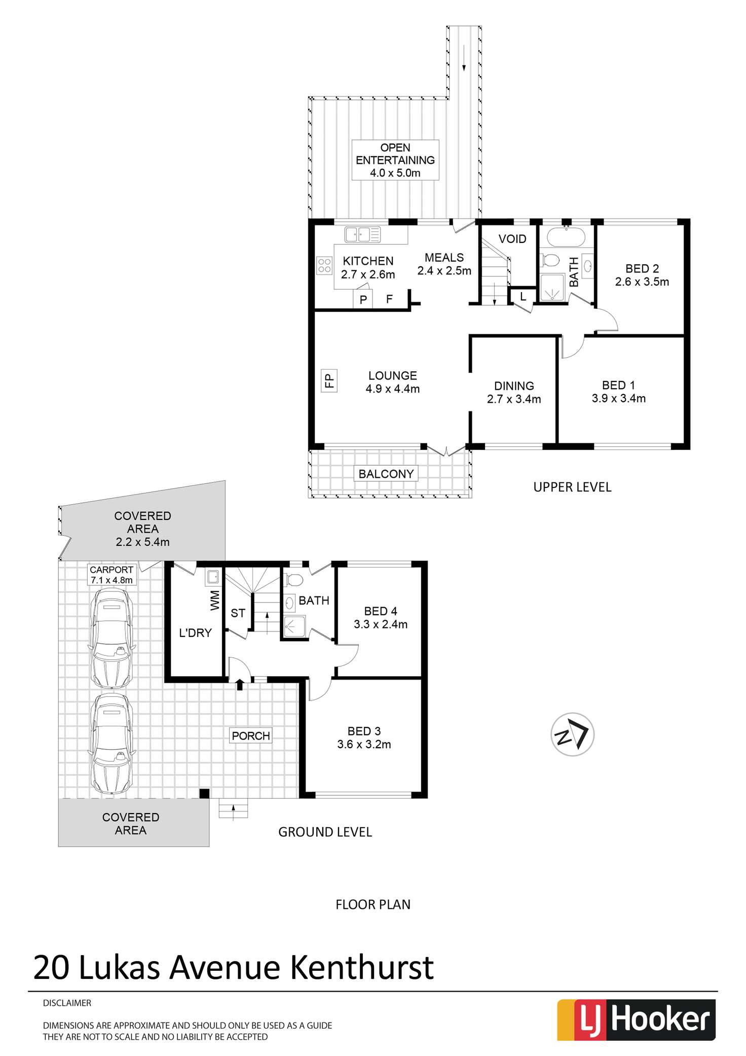 Floorplan of Homely house listing, 20 Lukas Avenue, Kenthurst NSW 2156