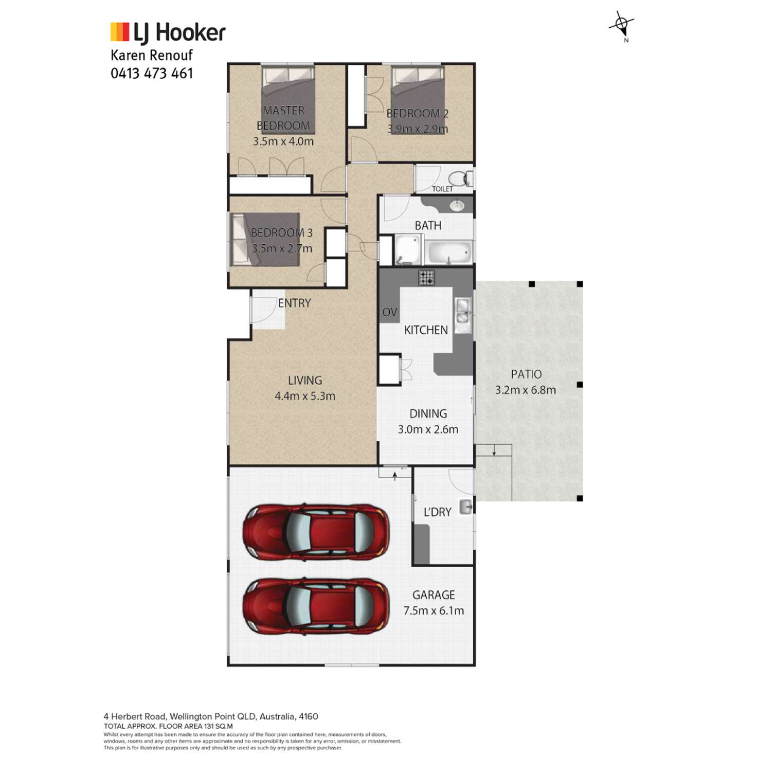 Floorplan of Homely house listing, 4 Herbert Road, Wellington Point QLD 4160