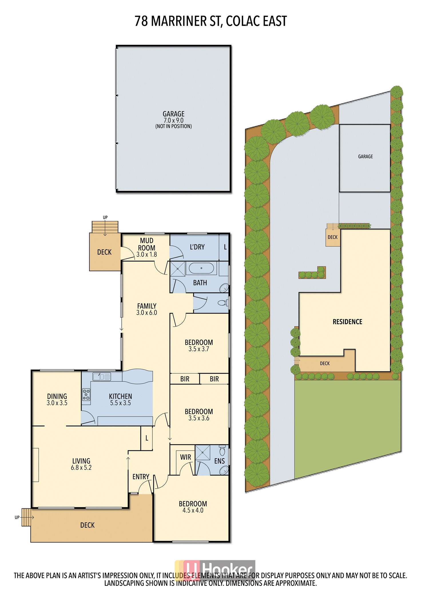 Floorplan of Homely house listing, 78 Marriner Street, Colac VIC 3250